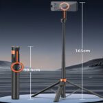 三脚付き自撮り棒 K23 スマホスタンド 三脚ホルダー