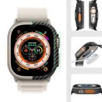 アップルウォッチカバー カーボンファイバー Apple Watch Series S9 49mm ケース カバー