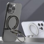 折り畳み式 MagSafe対応 スマホリング 360度回転 マグネット式 マグセーフ iPhoneリングホルダー バンカーリング