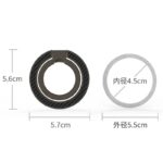 折り畳み式 MagSafe対応 スマホリング 360度回転 マグネット式 マグセーフ iPhoneリングホルダー バンカーリング