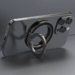 折り畳み式 MagSafe対応 スマホリング 360度回転 マグネット式 マグセーフ iPhoneリングホルダー バンカーリング