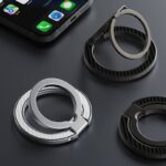 折り畳み式 MagSafe対応 スマホリング 360度回転 マグネット式 マグセーフ iPhoneリングホルダー バンカーリング