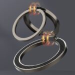 折り畳み式 MagSafe対応 スマホリング 360度回転 マグネット式 マグセーフ iPhoneリングホルダー バンカーリング