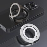 折り畳み式 MagSafe対応 スマホリング 360度回転 マグネット式 マグセーフ iPhoneリングホルダー バンカーリング