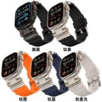 アップルウォッチ バンド シリコン ラバーバンド