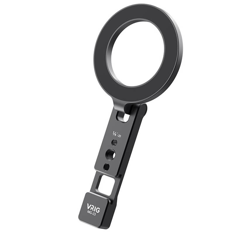 magsafe用 三脚 マウント MG-23 magsafe対応磁気マグネット式マホスタンド携帯ホルダー 雲台 1/4ネジ穴