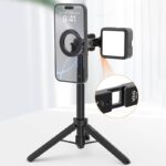 magsafe用 三脚 マウント MG-23 magsafe対応磁気マグネット式マホスタンド携帯ホルダー 雲台 1/4ネジ穴