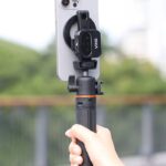 magsafe用 三脚 マウント MG-23 magsafe対応磁気マグネット式マホスタンド携帯ホルダー 雲台 1/4ネジ穴