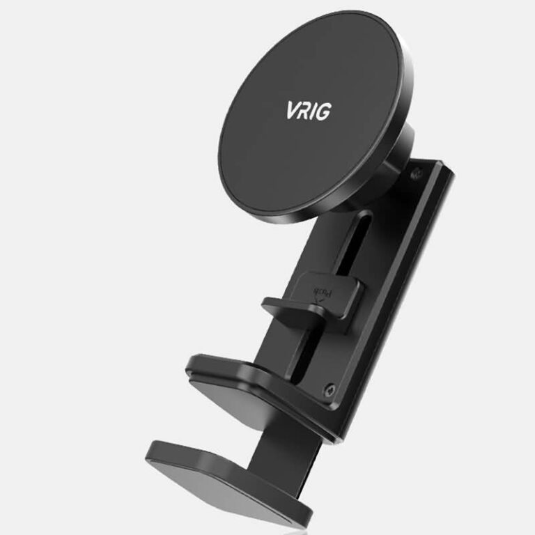 クリップ式磁気スマホホルダー VRIG マグネット 携帯ホルダー 飛行中用スマホホルダー