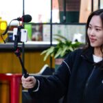 三脚 一脚 用 スマホホルダー スマホブラケット St-22 自撮り棒用 三脚固定 360°回転 角度調整 三脚 一脚用アダプター