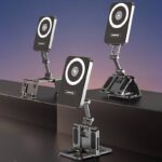 多機能適用 折れ畳式 スマホスタンド ホルダー  Magsafe対応 スマホ スタンド 角度自由転回 多場所対応可能 スマートフォンホルダー  全2色 SKU:AC070720245033 - Image 10