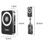 多機能適用 折れ畳式 スマホスタンド ホルダー  Magsafe対応 スマホ スタンド 角度自由転回 多場所対応可能 スマートフォンホルダー  全2色 SKU:AC070720245033 - Image 12