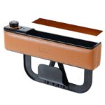 PU皮革 カーシート隙間収納ボックス 車用サイド収納ボックス カー用品 PUレザー車シート