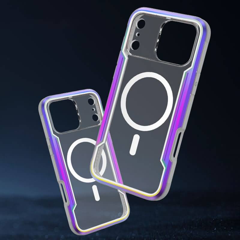 iPhone17 メタル合金枠 ケース カバー magsafe対応ケース iPhone17pro全面保護ケース