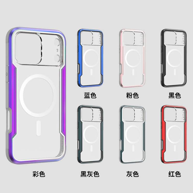 iPhone17 メタル合金枠 ケース カバー magsafe対応ケース iPhone17pro全面保護ケース