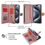 iPhone 17 手帳型ケース ショルダーストラップ付き