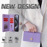 iPhone 17 手帳型ケース ショルダーストラップ付き