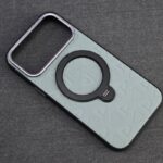 iPhone 17 背面型ケース magsafe対応ケース iPhone17pro PUレザー ケース