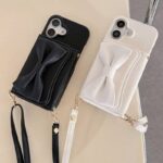 iPhone 16 背面型ケース ショルダーストラップ付き