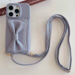 iPhone 16 背面型ケース ショルダーストラップ付き