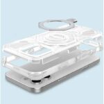 iPhone17 2in1 PC+TPU ケース magsafe対応ケース 360度回転可能 iPhone16ケース