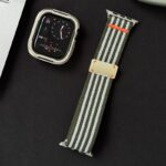 アップルウォッチ バンド マグネット式 Apple watch ナイロン バンド Apple watch 44mm 45mm 46mm 49mm ULTRA ナイロン ベルト