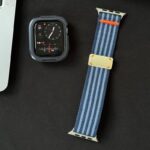 アップルウォッチ バンド マグネット式 Apple watch ナイロン バンド Apple watch 44mm 45mm 46mm 49mm ULTRA ナイロン ベルト