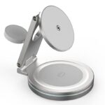 QI2 折れ畳式 3in1ワイヤレス充電器 360度回転可能 Apple watch &Air Pods充電充電可能