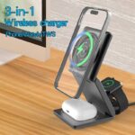 3in1 ワイヤレス充電器 Apple watch &Air Pods充電充電可能 充電スタンド