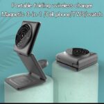 3in1 ワイヤレス充電器 Apple watch &Air Pods充電充電可能 充電スタンド