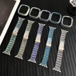 アップルウォッチ PC バンド ベルト＋カバー構造 アップルウォッチ バンド apple watch 交換バンド