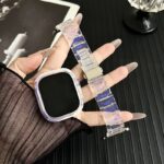 アップルウォッチ PC バンド ベルト＋カバー構造 アップルウォッチ バンド apple watch 交換バンド