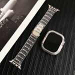 アップルウォッチ PC バンド ベルト＋カバー構造 アップルウォッチ バンド apple watch 交換バンド