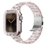 アップルウォッチ PC バンド ベルト＋カバー構造 アップルウォッチ バンド apple watch 交換バンド