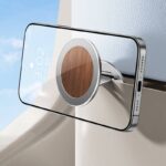 両面マグネット式 折り畳 スマホ スタンド Magsafe対応 スマートフォンホルダー360度回転可能