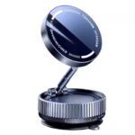 グネット式 真空 スマホホルダー 真空吸着式 携帯電話ホルダー 360度回転 電動真空吸着式スマホホ