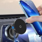 グネット式 真空 スマホホルダー 真空吸着式 携帯電話ホルダー