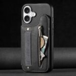 iPhone 17 背面型ケース iPhone16Pro PUレザー ケース magsafe対応ケース