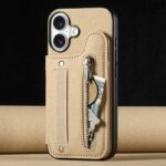 iPhone 17 背面型ケース iPhone16Pro PUレザー ケース magsafe対応ケース