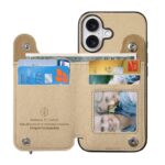 iPhone 17 背面型ケース iPhone16Pro PUレザー ケース magsafe対応ケース