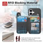 iPhone 17 背面型ケース iPhone16Pro PUレザー ケース magsafe対応ケース