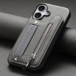 iPhone 17 背面型ケース iPhone16Pro PUレザー ケース magsafe対応ケース