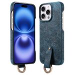 iPhone17 高級本革レザー 背面型 magsafe対応ケース iPhone16Pro 本革手帳ケース