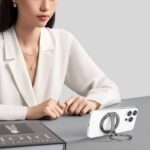 両面マグネット式 折り畳 スマホ スタンド