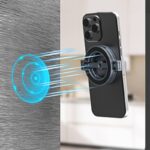 両面マグネット式 折り畳 スマホ スタンド アルミ合金製 折り畳式 マグネット式 スマホ スタンド