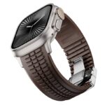 アップルウォッチ バンド Apple Watch 高品質 FKM ラバー フッ素ゴム ラバー ベルト 耐熱性 耐油性 アップルウォッチ バンド ベルト
