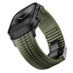 アップルウォッチ バンド Apple Watch 高品質 FKM ラバー フッ素ゴム ラバー ベルト 耐熱性 耐油性 アップルウォッチ バンド ベルト