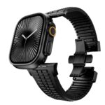 アップルウォッチ バンド Apple Watch 高品質 FKM ラバー フッ素ゴム ラバー ベルト 耐熱性 耐油性 アップルウォッチ バンド ベルト