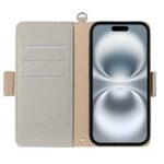 iPhone 17 手帳型ケース ストラップ付 iPhone 16e 手帳型ケース