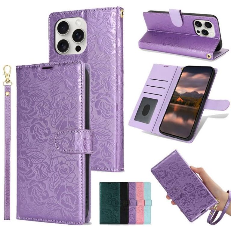 iPhone 17 手帳型ケース 腕ストラップ付属 16e対応手帳型ケース